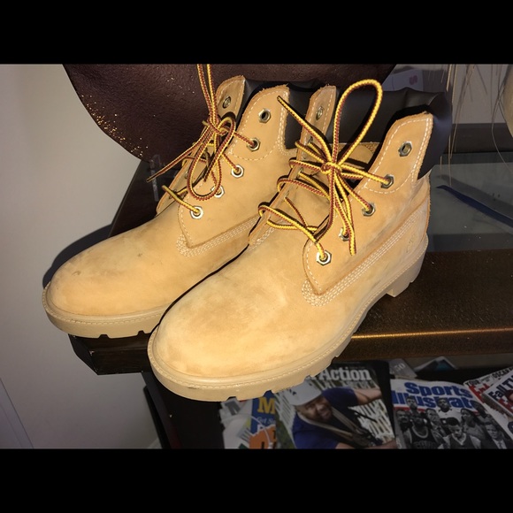 Timberland Big Kids' 6-Inch Classic Boots (Wheat)